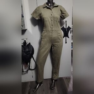 Celebrity Pink Boiler Suit Olive